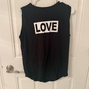 Lululemon LOVE Graphic Black Women's Tank Top